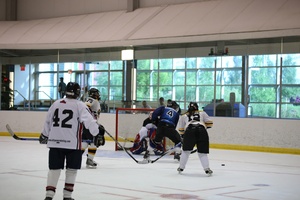 Crowding the Goalie